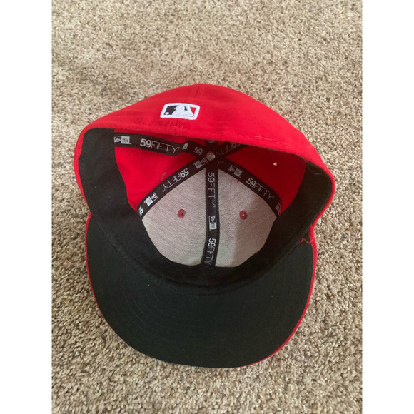 Saint Louis Cardinal Official on Field Cap Size 7 Fitted 55.8 CM New Era - Picture 3 of 7